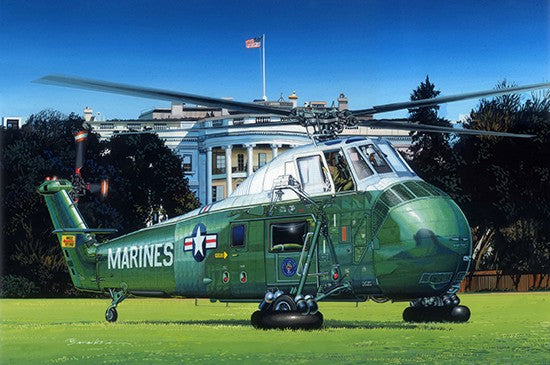 1/48 VH34D Marine One Helicopter Formerly Gallery Models Plastic Model Kit (TSM2885)