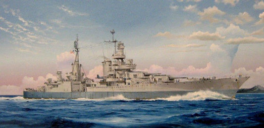 1/350 USS Indianapolis CA35 Cruiser 1945 Plastic Model Kit (TSM5326)