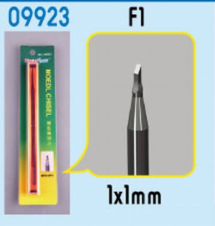 Model Micro Chisel 1x1mm Square Tip (TSM9923)