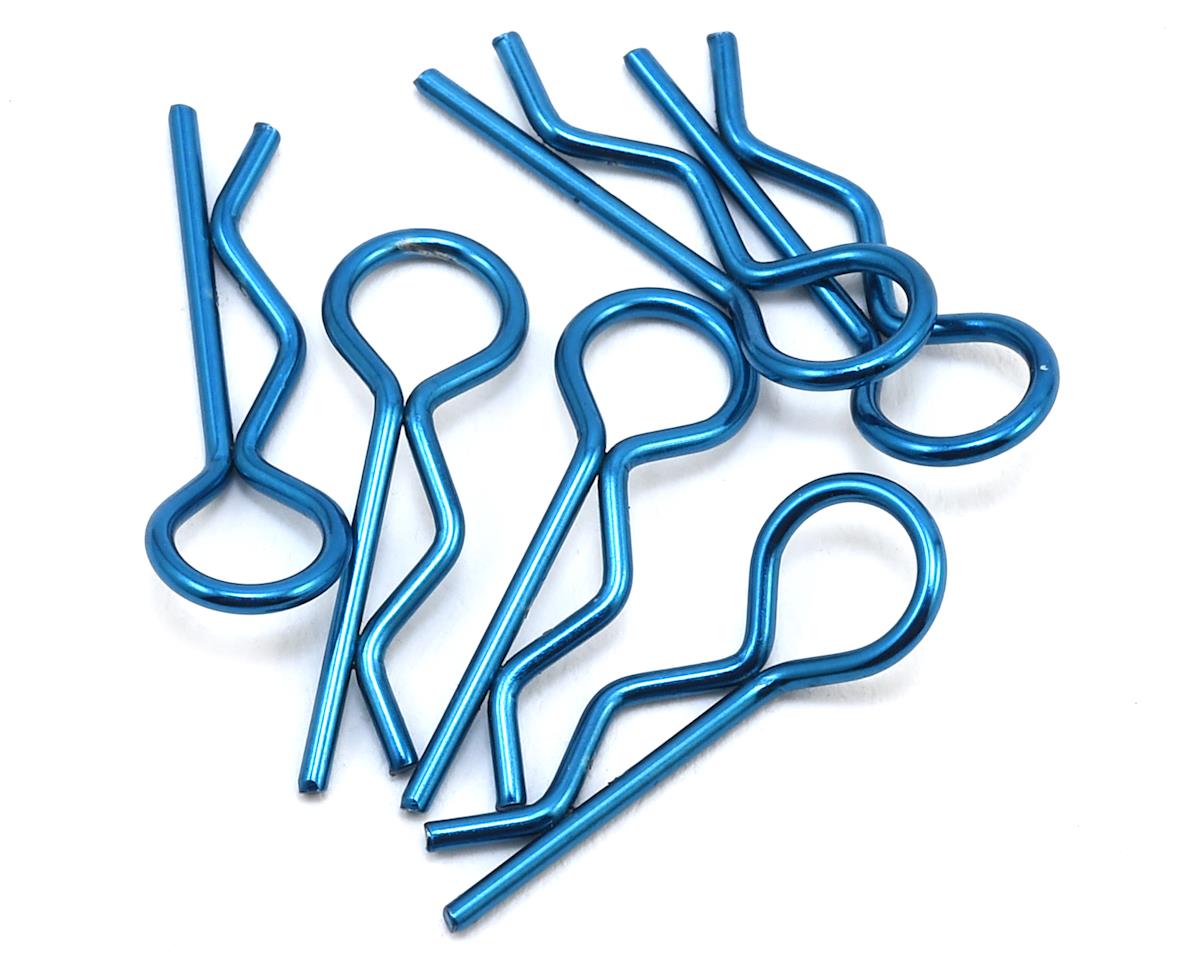 Blue Color Clips Factory Team Body Clips Blue (6) (ASC1736) – Nankin Hobby
