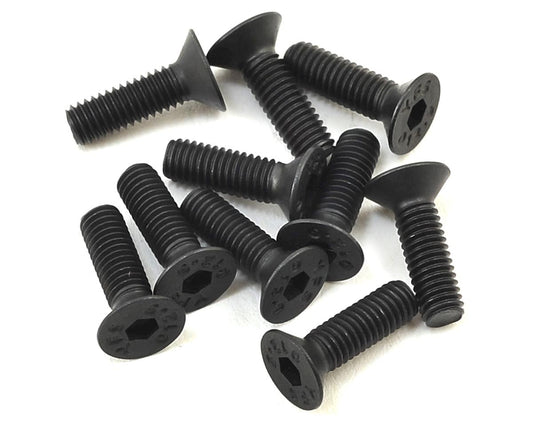 Flat Head Screws 3x10mm (10) (ASC25202)