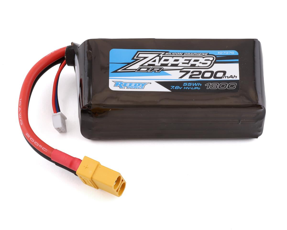 Reedy 7200mAh 7.6V 130C 2S Zappers HV SG4 LiHV Battery Pack with XT90 Plug (ASC27376)