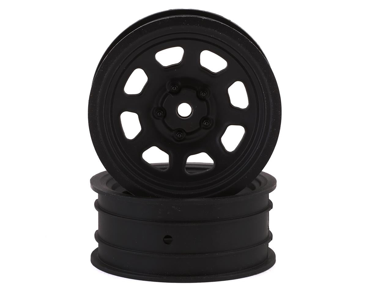 Front Black Wheels for SR10 (2) (ASC71096)