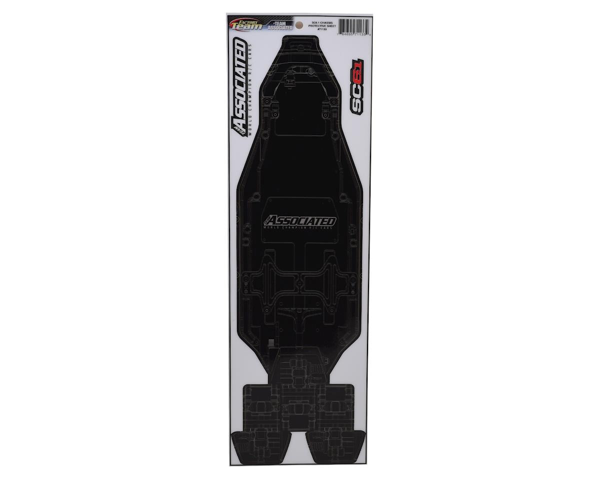 Factory Team Precut Chassis Protective Sheet for SC6.1 (ASC71133)
