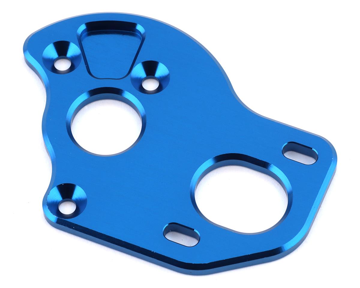 Aluminum Laydown Motor Plate Blue for T6.2 (ASC71145)