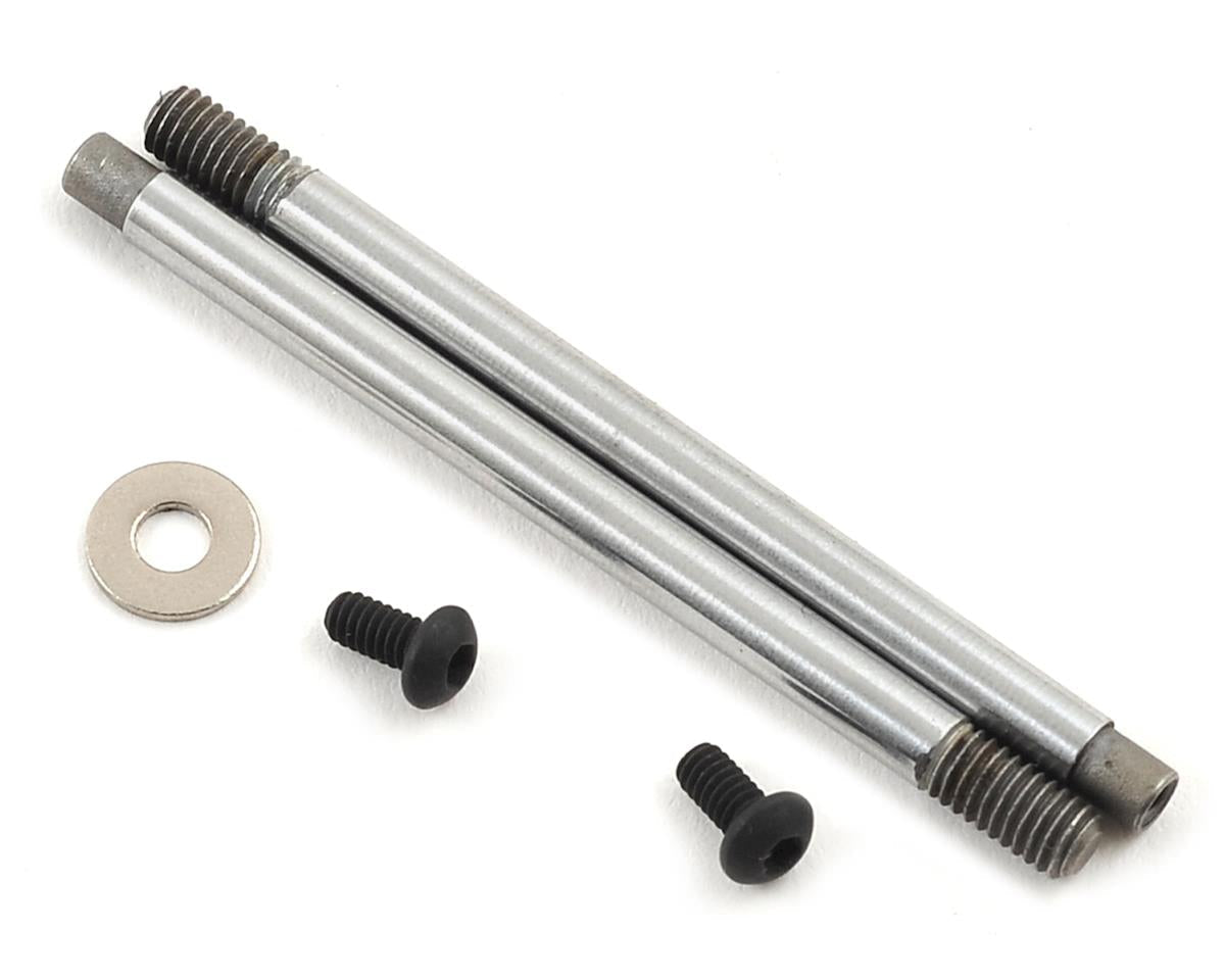 Chrome Screw Mount Front Shock Shafts 3x23mm (2) (ASC91618)