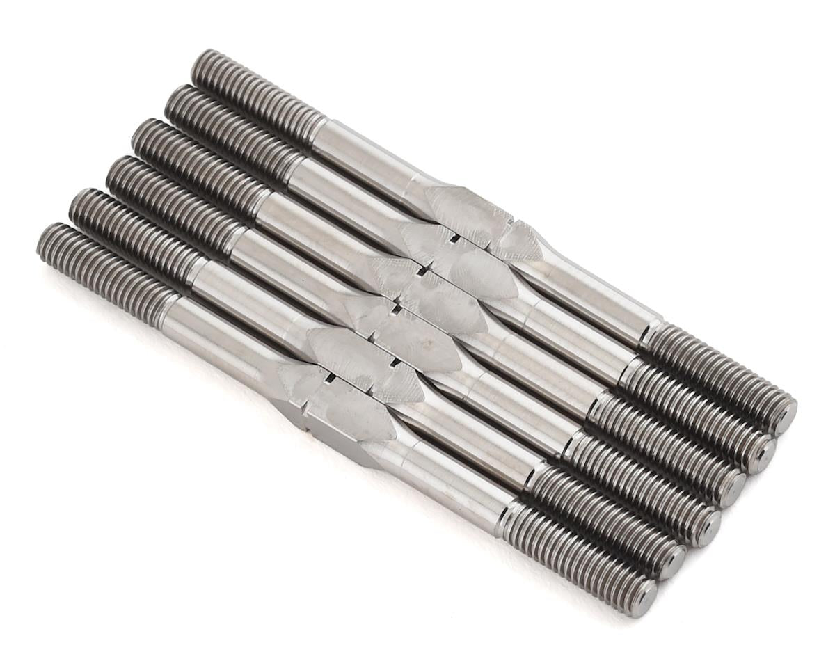 Titanium Factory Team Turnbuckles 3x48mm for B6.1 (6) (ASC91727)
