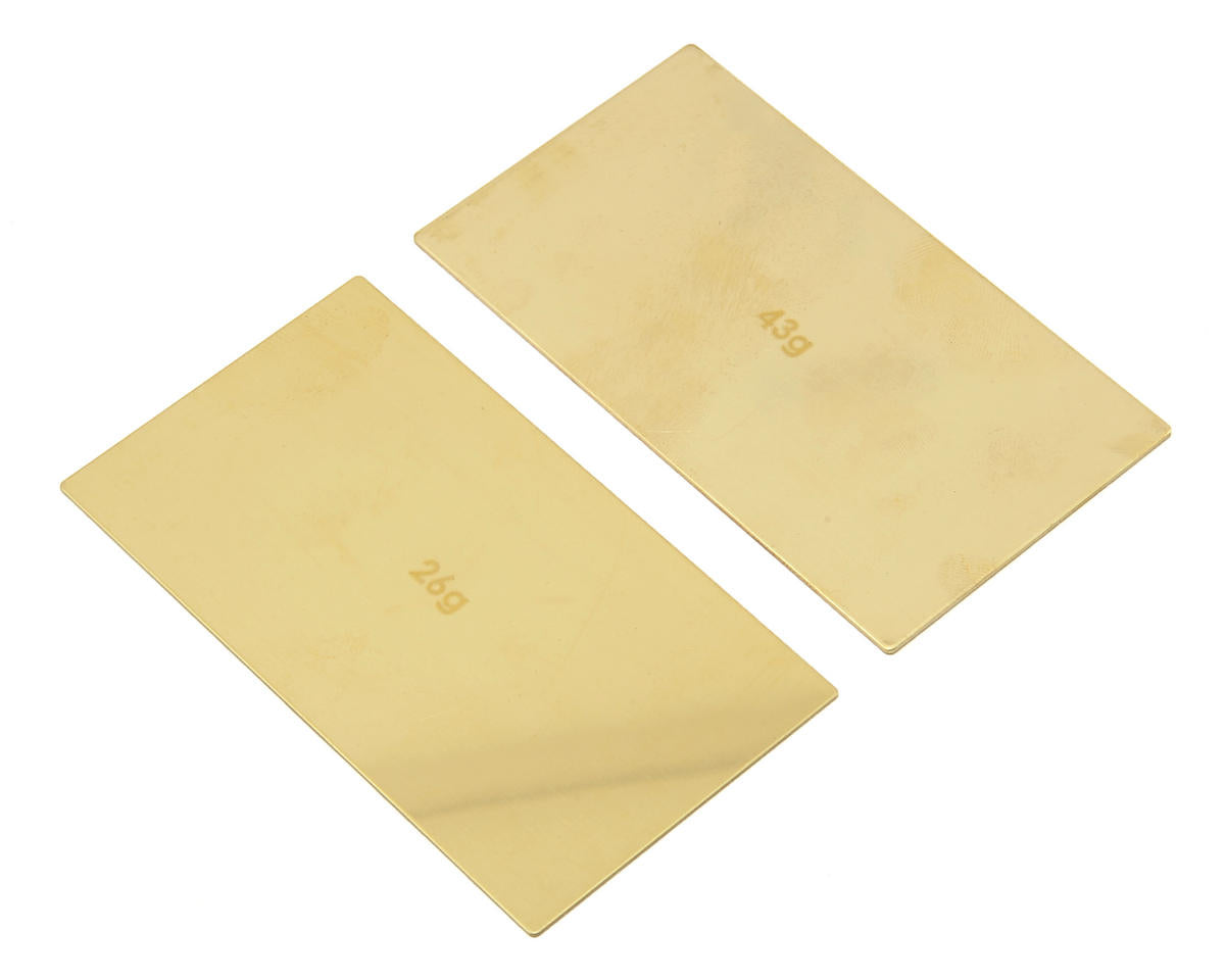 Brass Battery Weight Plate Set 26g and 43g  (ASC91744)