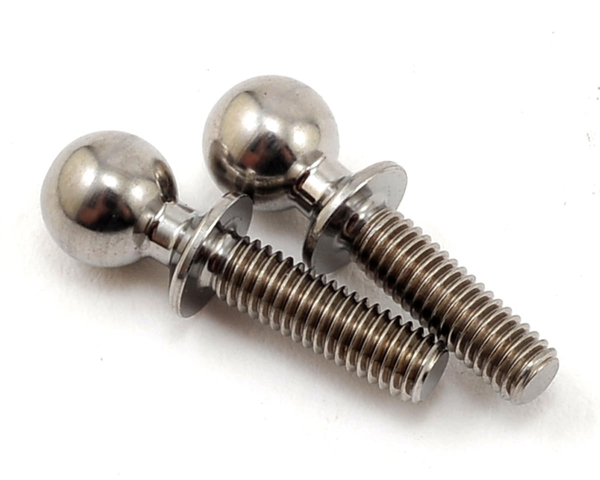 Titanium Factory Team Heavy Duty Ball Studs 10mm (2) (ASC91753)