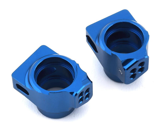 Aluminum Factory Team Rear Rear Hubs Blue for B6/B6D (2) (ASC91760)