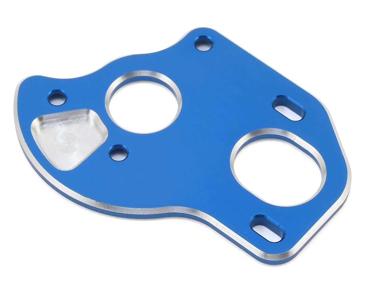 Aluminum Laydown Motor Plate Blue for B6.1/B6.1D (ASC91795)