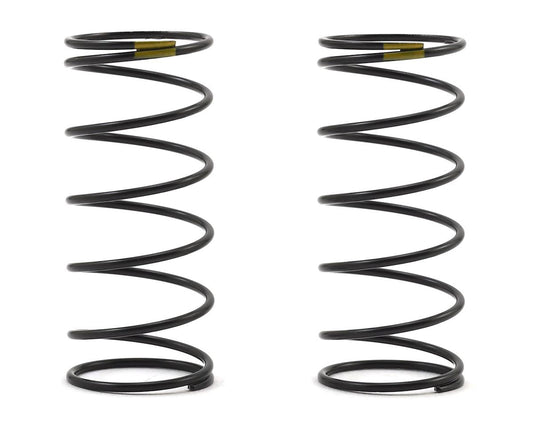 Front Shock Springs 12x44mm Yellow/4.3lb (2) (ASC91834)