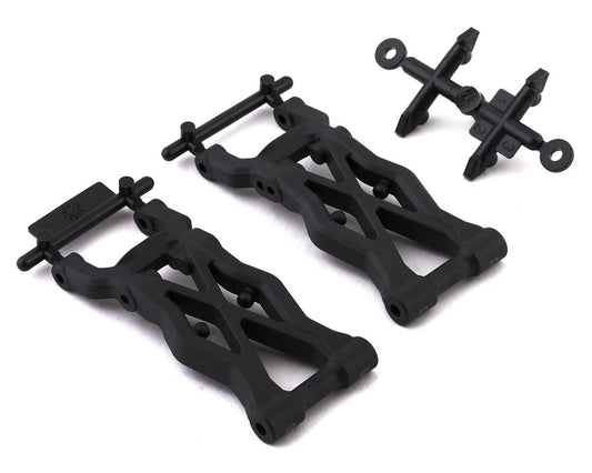 Carbon Factory Team Rear Suspension Arms 73mm for B6.2 (2) (ASC91873)
