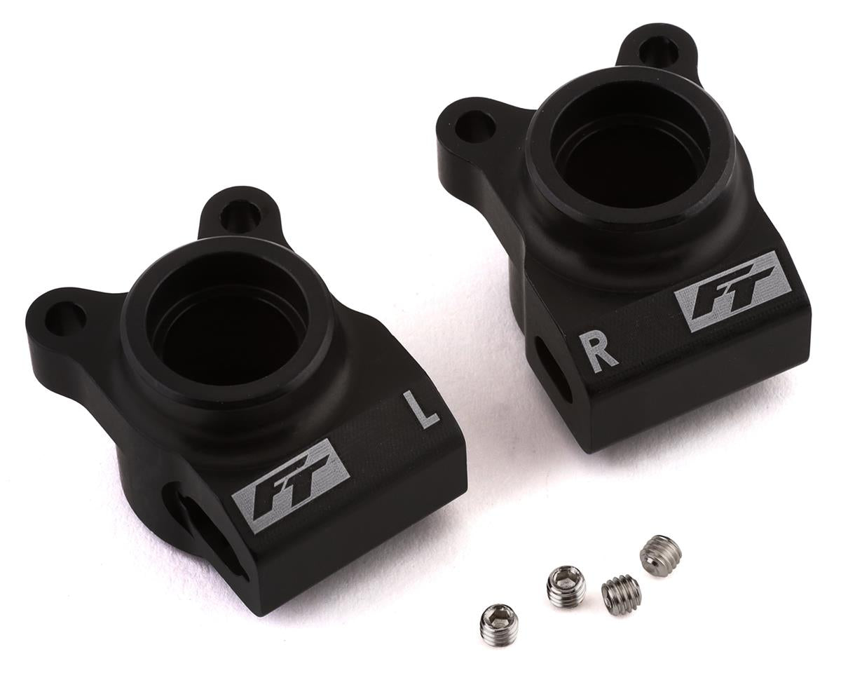 Aluminum Factory Team Rear Rear Hubs Black for B6.2 (2) (ASC91878)