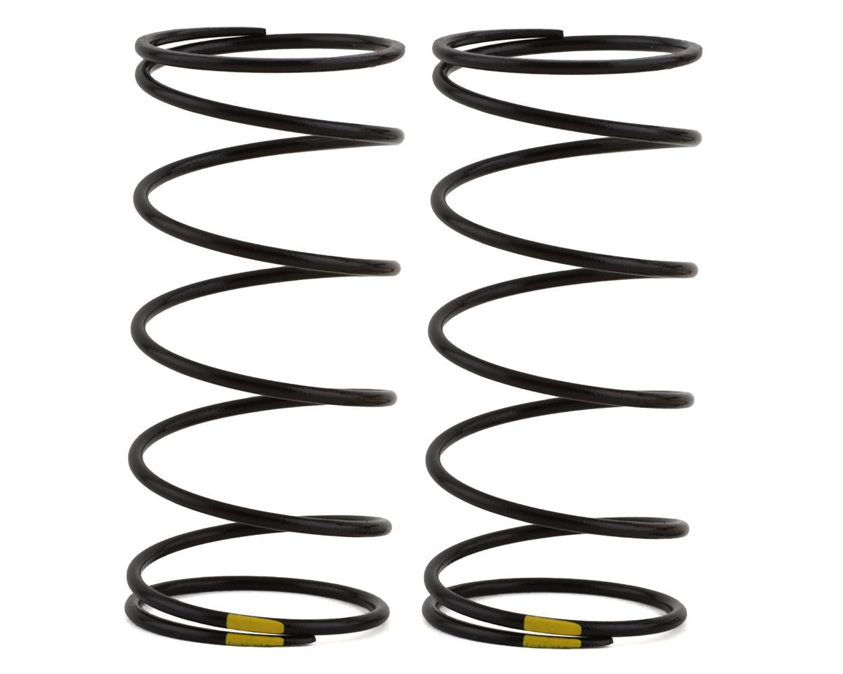 Front Shock Springs 13x44mm Yellow/3.8lb (2) (ASC91943)