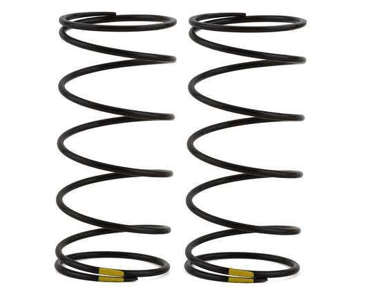 Front Shock Springs 13x44mm Yellow/3.8lb (2) (ASC91943)
