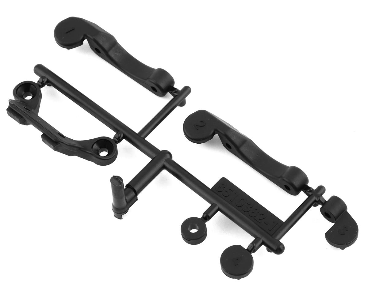 Front Wing/Fan Mount and Battery Brace Shim Set for B6.4 (ASC91978)