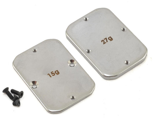 Steel Chassis Weights 15g and 27g for B64 (ASC92101)