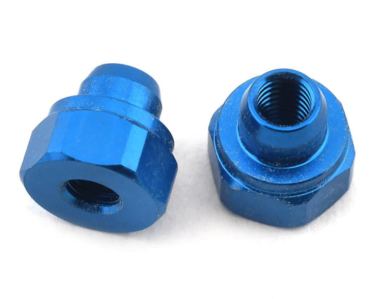 Aluminum Battery Strap Nuts Blue for B74 (2) (ASC92245)