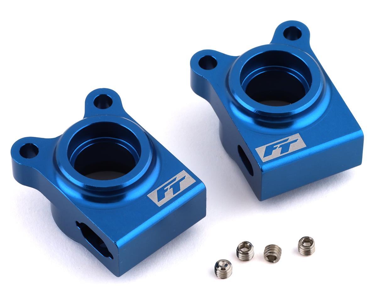Aluminum Factory Team Rear Rear Hubs Blue for B74.1 (2) (ASC92270)