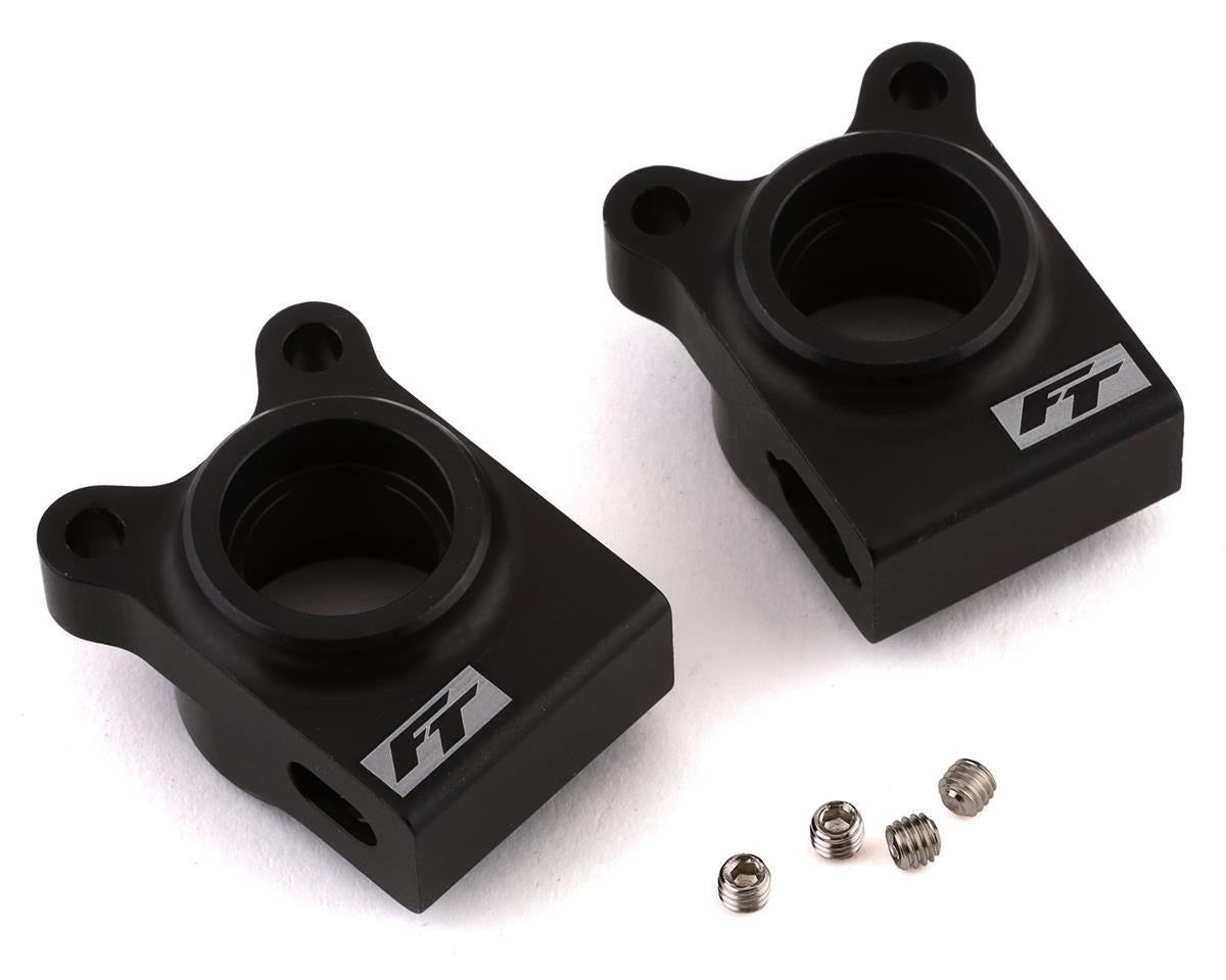Aluminum Factory Team Rear Rear Hubs Black for B74.1 (2) (ASC92271)