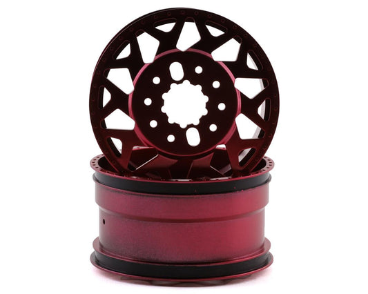 F450 American Force H01 Contra Wheel (Red) (2) (CEGCD0601)