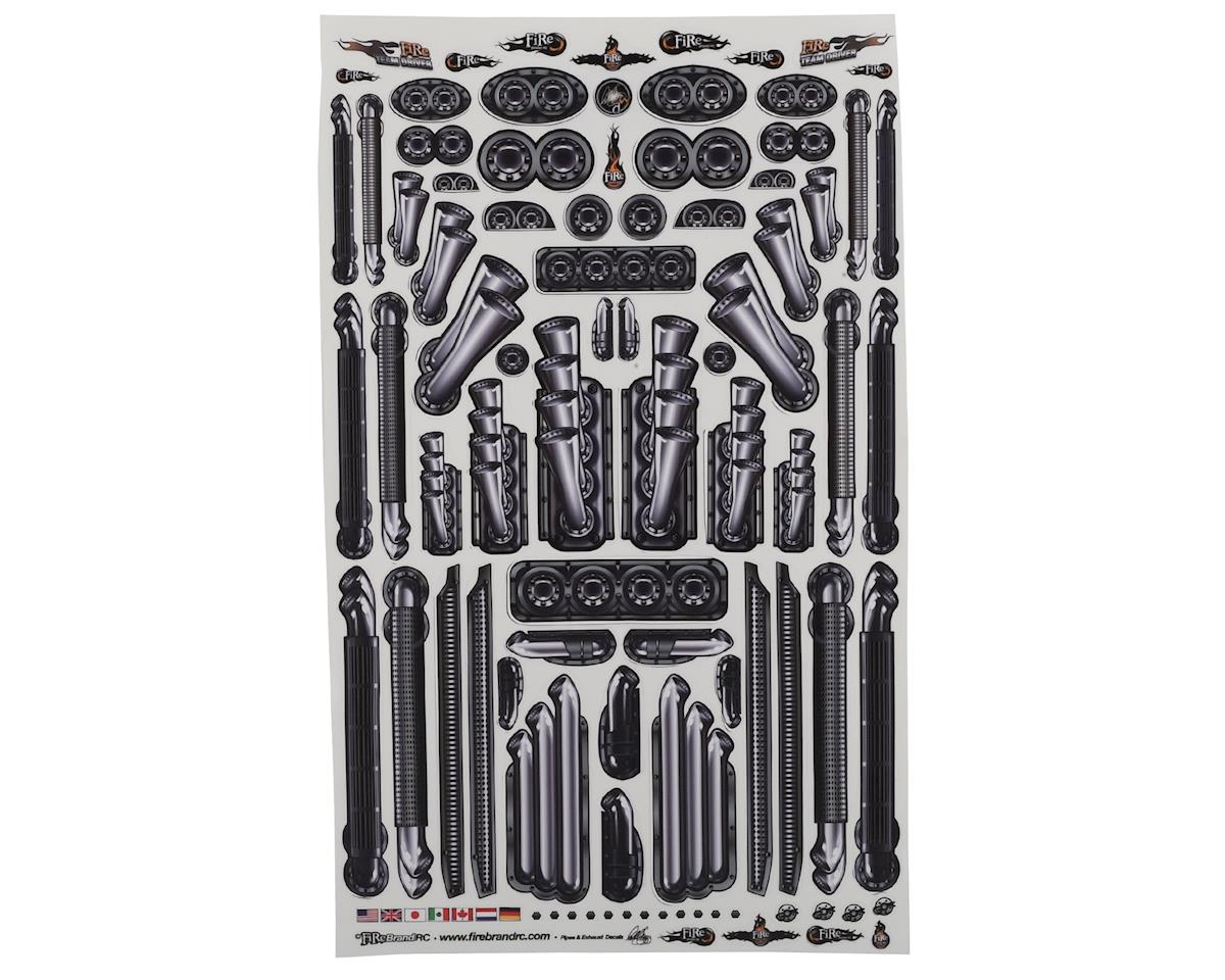 Pipes and Mufflers Multi-Fit Decal Sheet (FBR1DECMUF245)