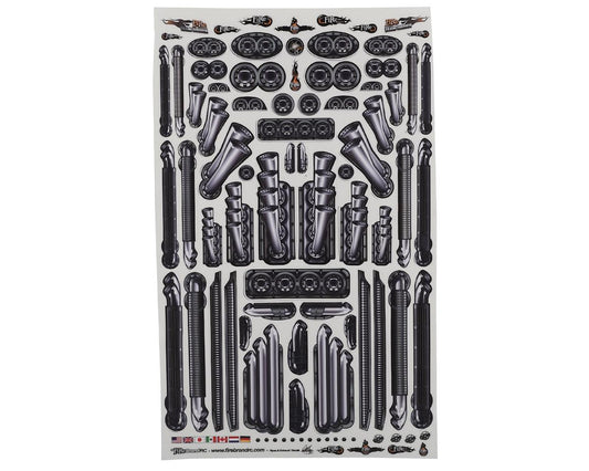 Pipes and Mufflers Multi-Fit Decal Sheet (FBR1DECMUF245)