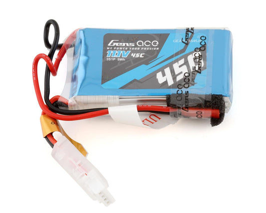 450mAh 11.1V 45C 3S LiPo Battery Pack with JST-SYP Plug (GEA4503S45JS)