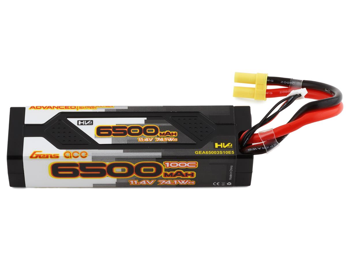 6500mAh 11.4V 100C 3S Advanced Series Hardcase LiHV Battery Pack with EC5 Plug (GEA65003S10E5)