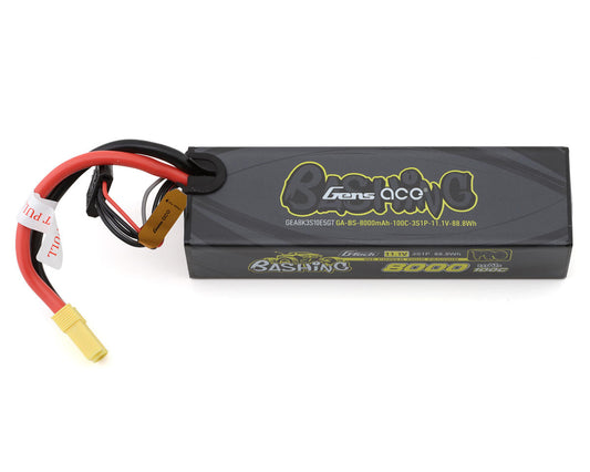 8000mAh 11.1V 100C 3S G-Tech Smart Bashing Pro Series LiPo Battery Pack with EC5 Plug (GEA8K3S10E5GT)