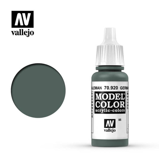 Model Color German Uniform Green Acrylic Paint 18ml Bottle (VLJ70920)