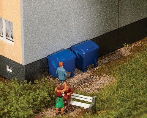 HO Modern Trash Containers (2) (949-4126)