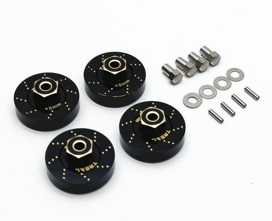 SCX24 Brass Extended Wheel Hubs (TRLX002RZTQ0R)