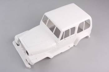 Jeep Body, Unpainted: 58429/8407 (TAM9335171)
