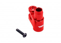 XMAXX ALUM SERVO HORN RED (TRA7747RED)