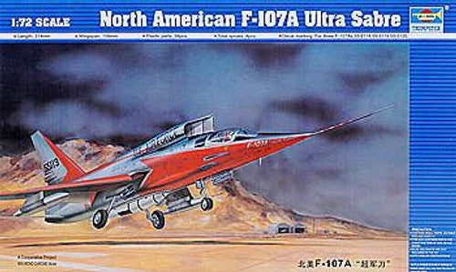 1/72 F-107A Ultra Sabre (TSM1605)