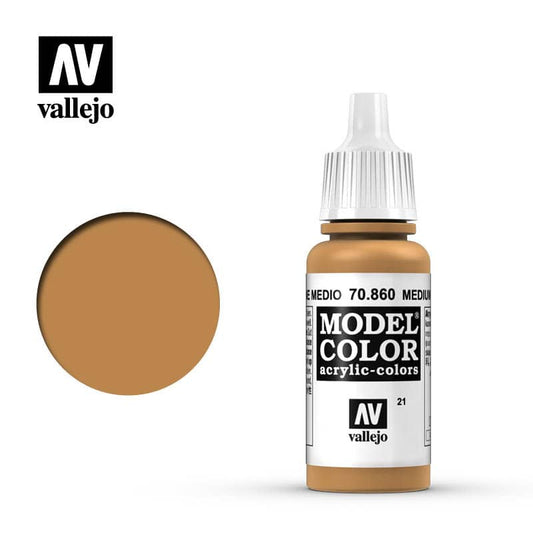 Model Color Medium Flesh Tone Acrylic Paint 18ml Bottle (VLJ70860)