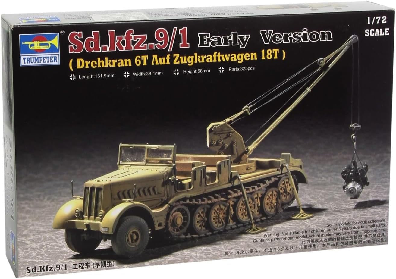 1/72 Wwii Germ Famo Sdkfz 9/1 W/ (TSM7253)