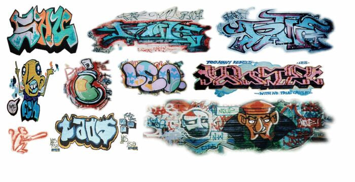 Graffiti Decals -- Set #31 (T2DNSGRAF031)