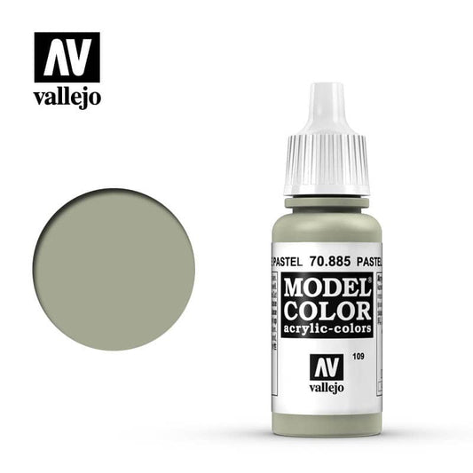 Model Color Pastel Green Acrylic Paint 18ml Bottle (VLJ70885)