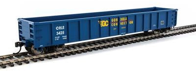 HO 53' Railgon Gondola Ready to Run Coe Rail Crle #3425 (910-6293)