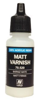 17Ml Bottle Matte Varnish (VLJ520)