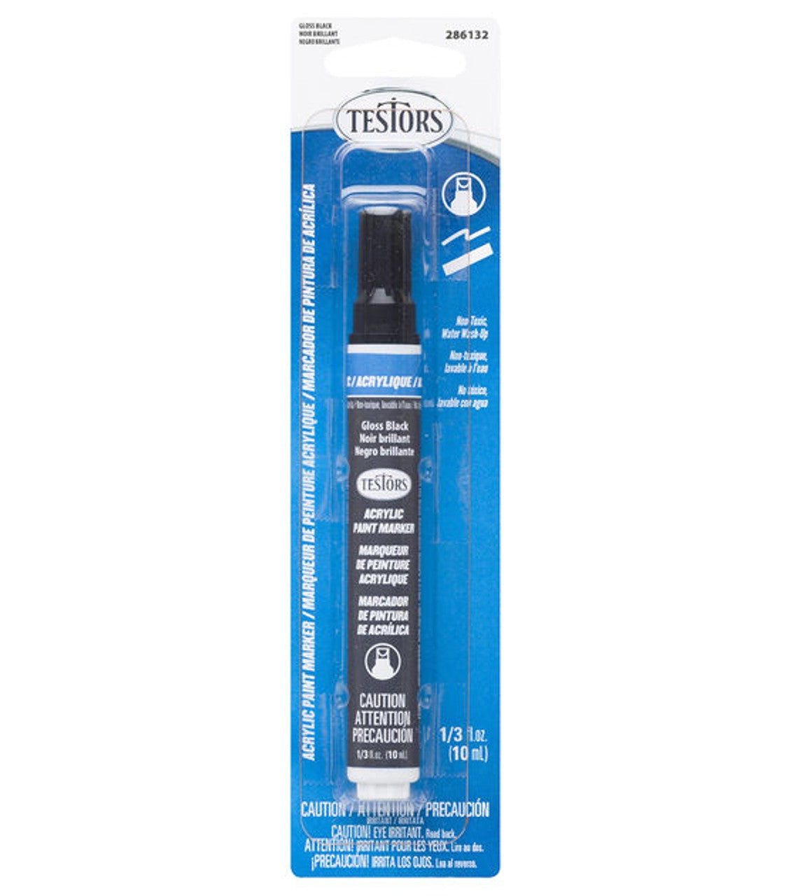 Acrylic Paint Marker Gloss Black (TES286132)