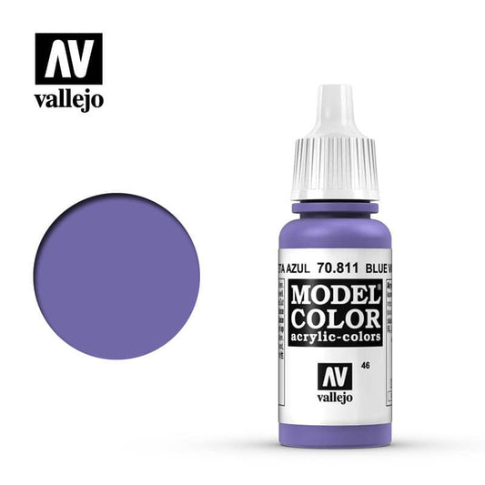 Model Color Blue Violet Acrylic Paint 18ml Bottle (VLJ70811)