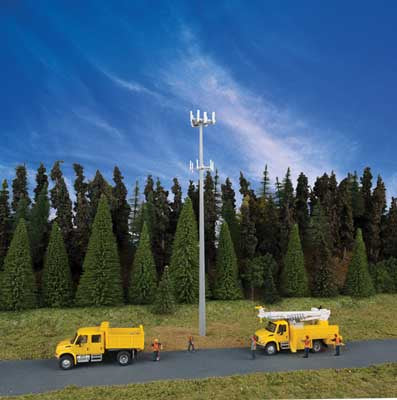 HO Modern Communication Tower Kit (933-3345)