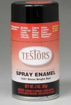 Spray Bright Red 3 0Z. (TES1231T)