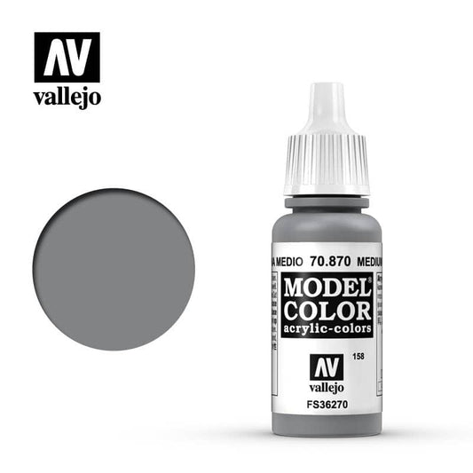 Model Color Medium Sea Grey Acrylic Paint 18ml Bottle (VLJ70870)