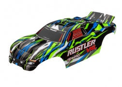 Body, Rustler VXL, green (pai (TRA3726G)