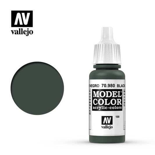 Model Color Black Green Acrylic Paint 18ml Bottle (VLJ70980)